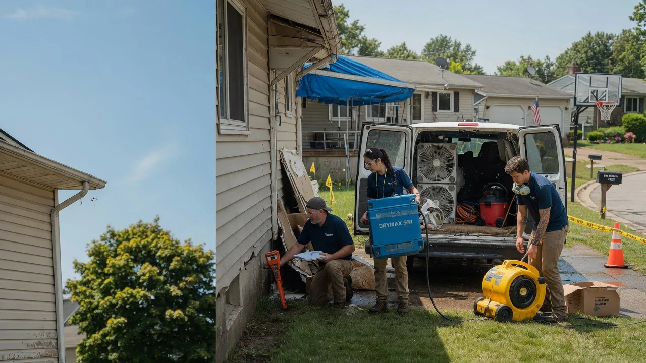 Ceiling Leak Cleanup in Parkersburg, IA near me