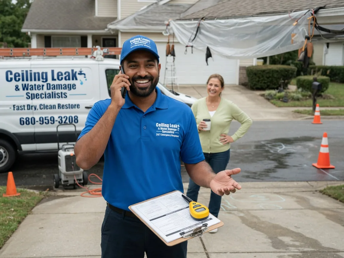 Ceiling Leak Cleanup Parkersburg, IA FAQs